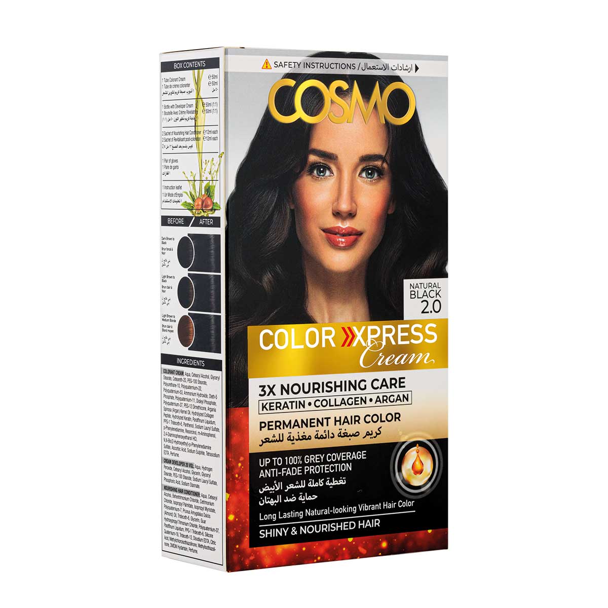 Permanent Hair Color Natural Black